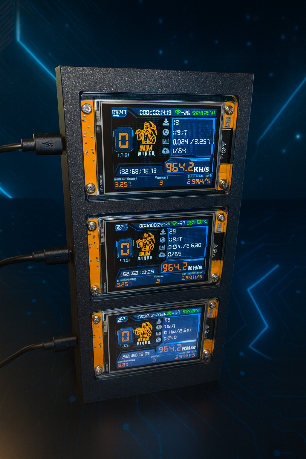 Nerd Miner V2 / ESP32 Desktop Stand image 2