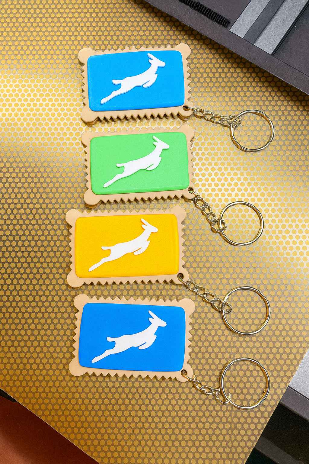 Springbok Zoo Biscuit Key Ring