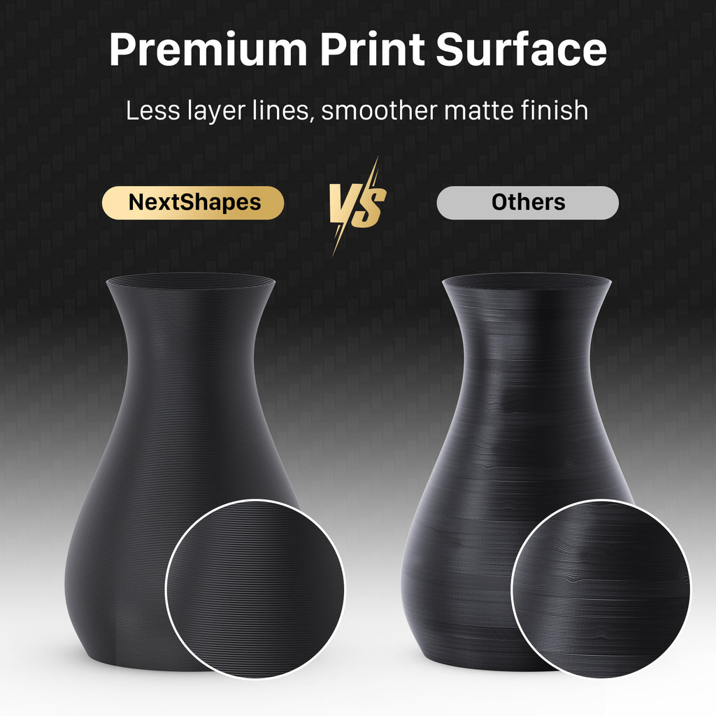 PETG-CF (Carbon Fiber)Filament 1KG Refill