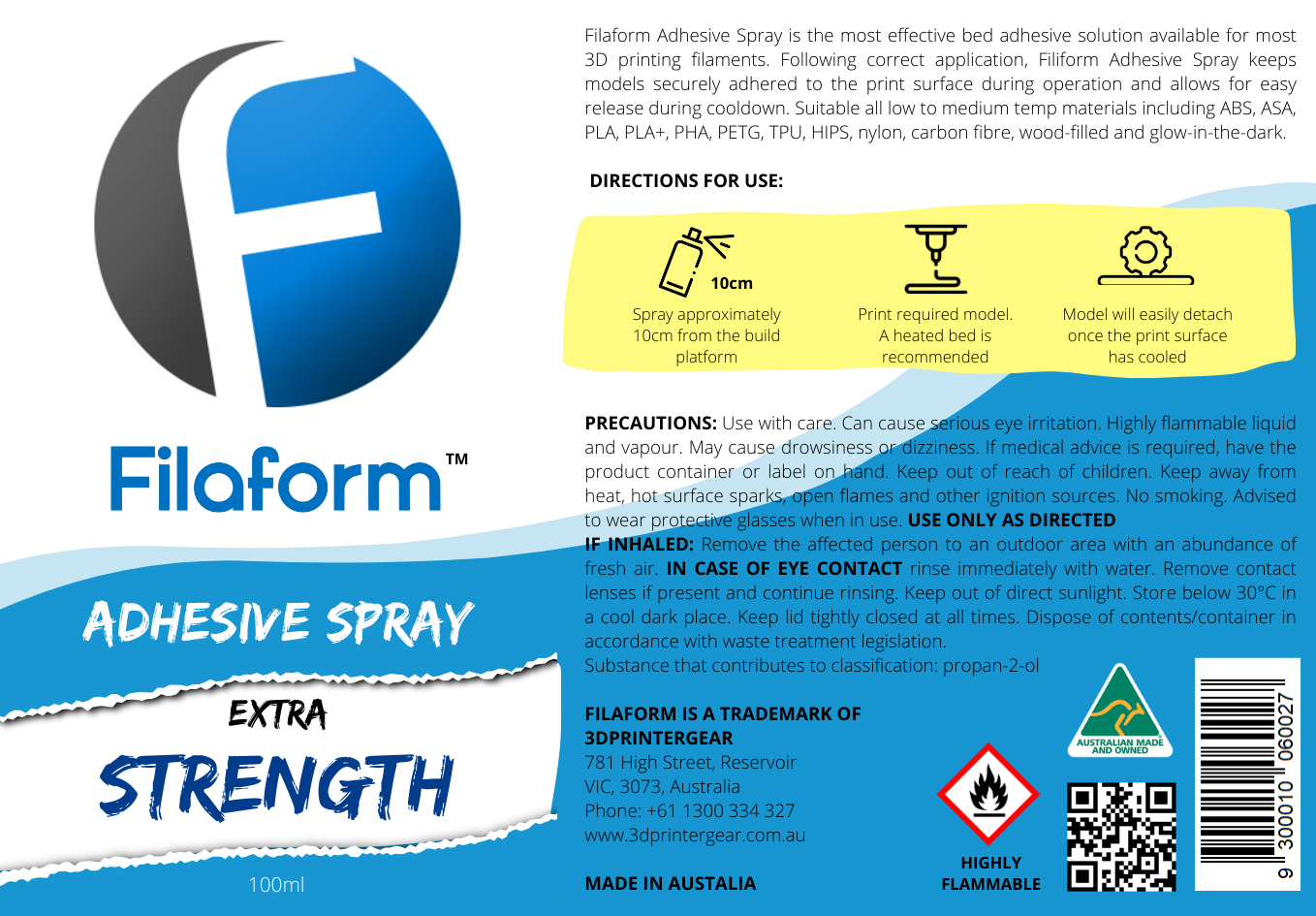 Filaform Bed Adhesive Spray image 4