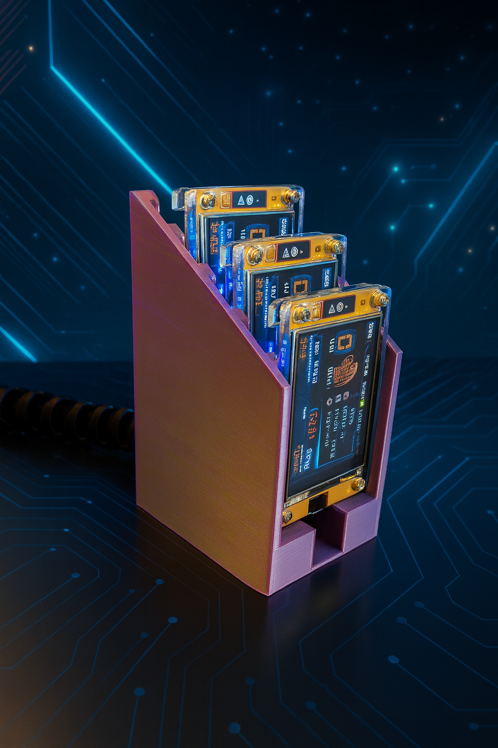 Nerd Miner V2 / ESP32 Desktop Stand image 1